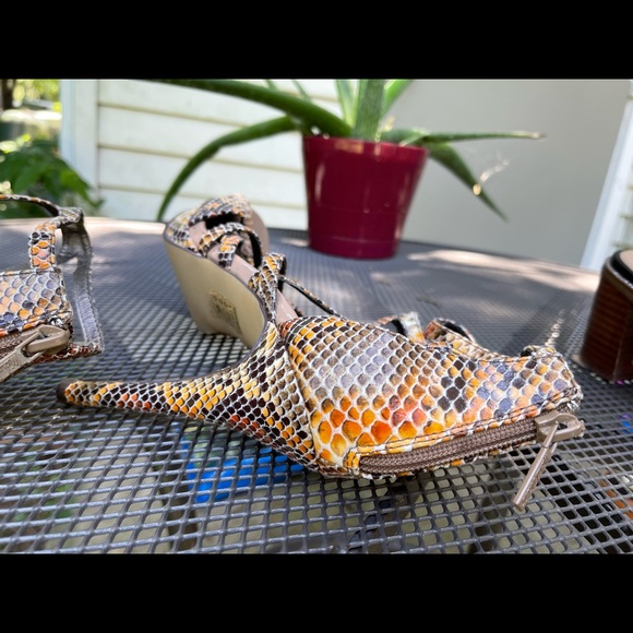 Michael Antonio Snakeskin Women's High Heel Sandals size 7.5 - Picture 5 of 7